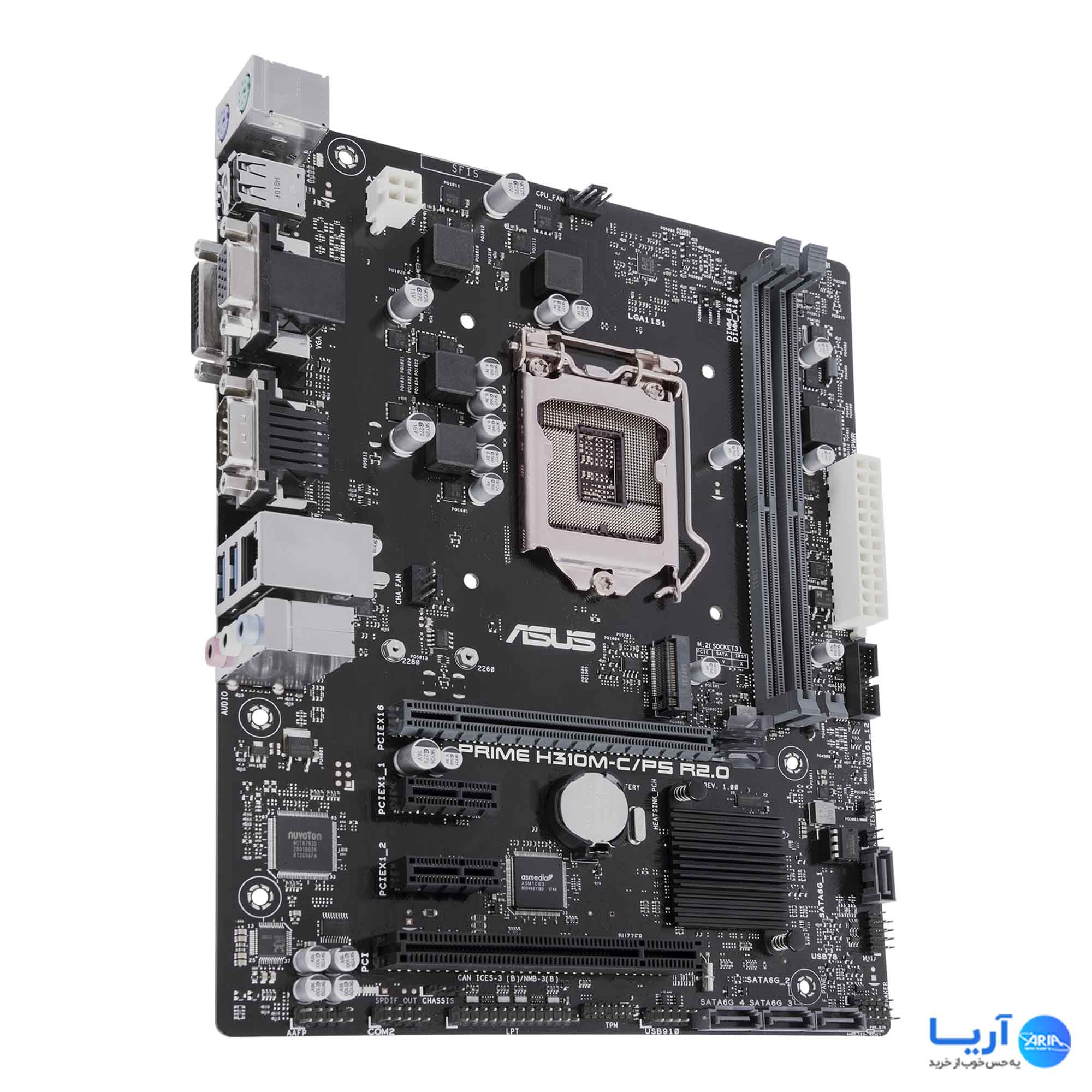 قیمت و خرید مادربرد ایسوس PRIME H310M-C PS R2.0 | فروشگاه آریا